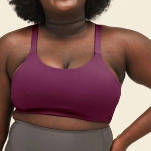 NWT PLUM Lou V-Back Bra